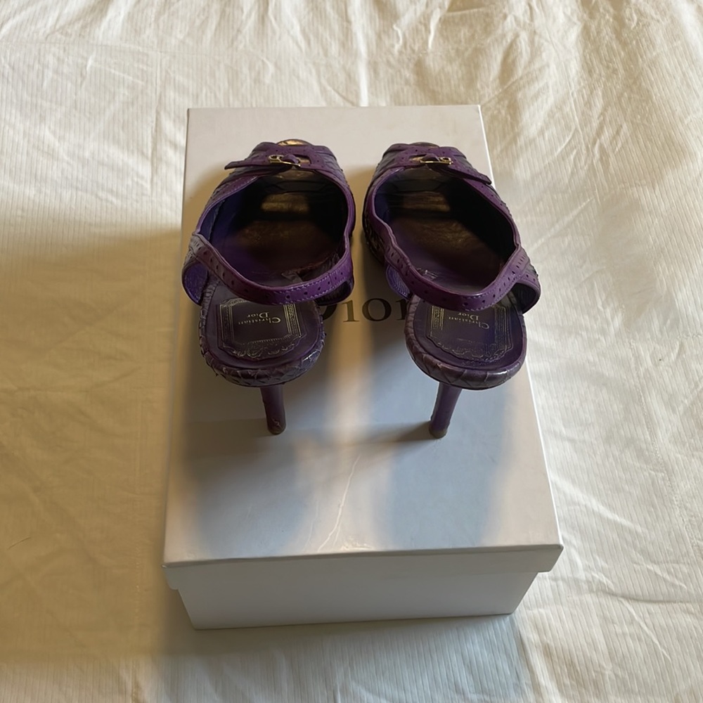 Dior, Size 38 (US size 7.5), Simply Slingback heels - Picture 3 of 7